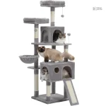 Arbre à chat en peluche pour chats de tous âges