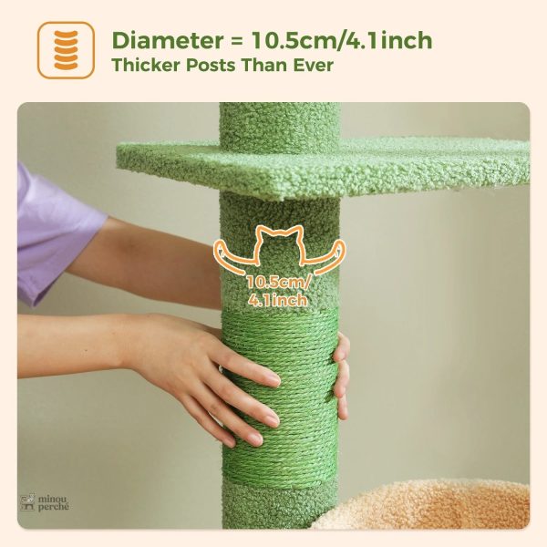 CactusCozy, arbre à chat pour les espaces réduits
