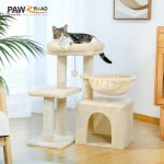 Arbre à chat beige - Nid Perché