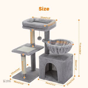 Nid Perché pour chats - Arbre à chat confortable
