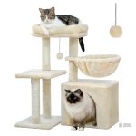 Nid Perché beige - Idéal pour les chats curieux