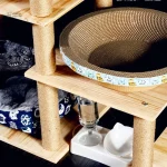 Arbre à chat spacieux pour plusieurs chats