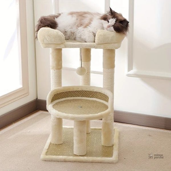 Arbre à chat ChicCat en bois et sisal