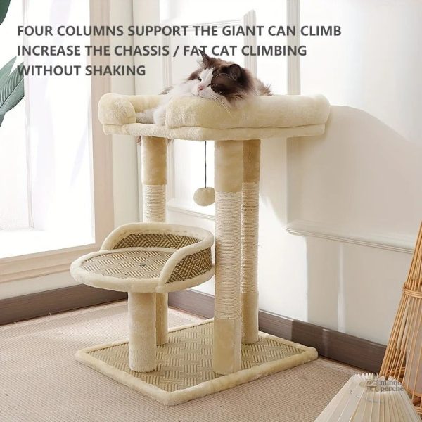 Arbre à chat ChicCat avec surface en sisal