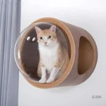 Arbre à chat futuriste pour le jeu des félins
