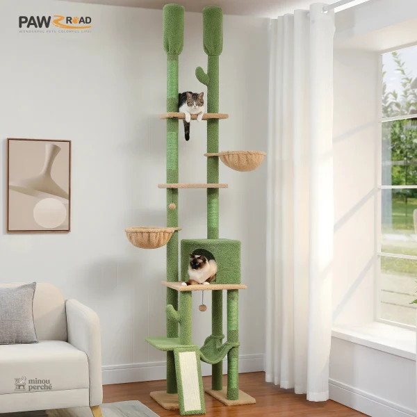 Arbre à chat design XL Cactus - CactiPerch