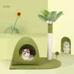 Grimper et jouer sur l'arbre à chat Cocotier