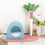 Arbre à chat design tropical pour félins