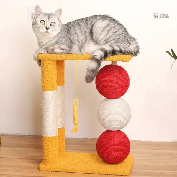 Arbre à chat Miaouland - divertissement félin
