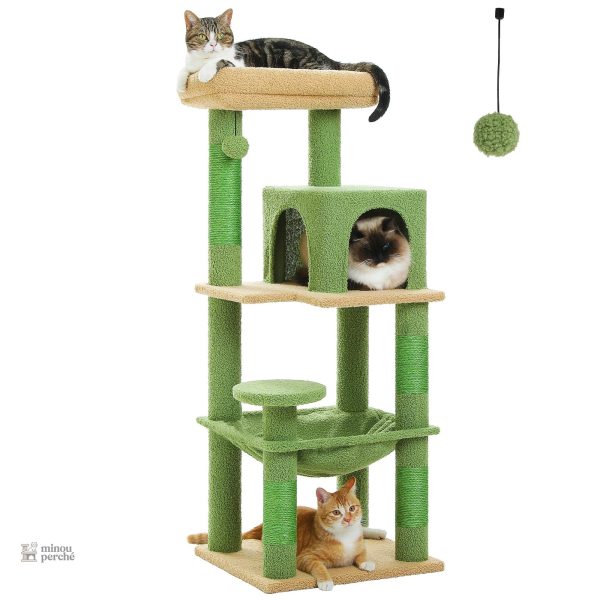 NekoNest : meuble coloré pour jeux de chat