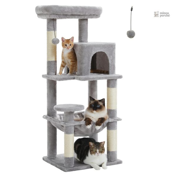Arbre à chat NekoNest coloré pour le divertissement félin - vue 2