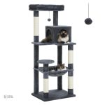 Arbre à chat multicolore pour le bien-être des chats