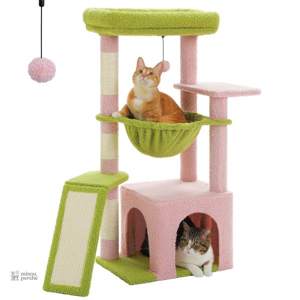 Arbre à chat avec espace de grattage SunnyPaws