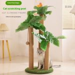Arbre à chat avec griffoir en matériau respectueux