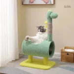 Arbre à chat design dinosaure pour les félins