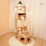 Arbre à chat contemporain pour petits félins