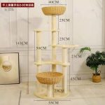 SkyNest Dôme : arbre à chat élégant et fonctionnel
