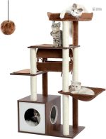 Arbre à chat design en bois CozyWood