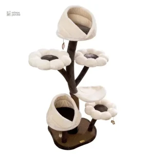 Arbre à chat Design Fleur pour un intérieur élégant