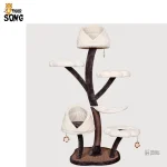 Arbre à chat unique, idéal pour les chats actifs