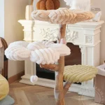 Arbre à chat design Fleur