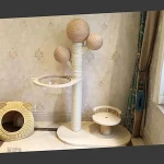 Arbre à chat inspiré des jardins versaillais