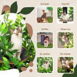 Arbre à chat au look organique pour votre maison