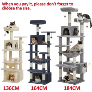 Arbre à chat design avec litière pour un espace optimisé