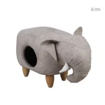 Arbre à chat décoratif en forme d'éléphant