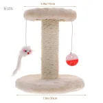 Arbre à chat durable en matériau sisal
