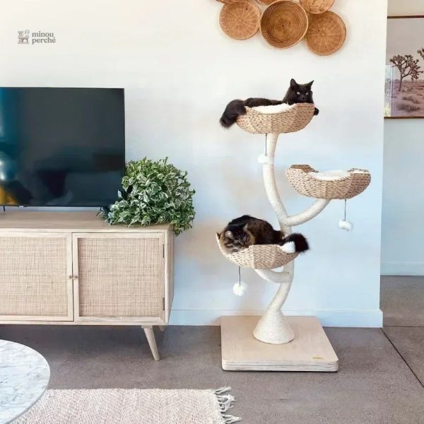 Arbre à chat design FleurDeluxe