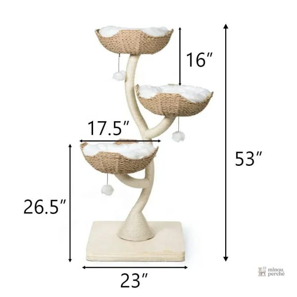 Meuble pour chat au style unique