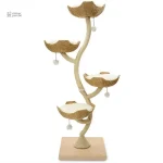 Arbre à chat à thème floral
