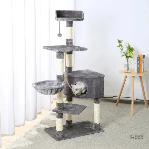 Élément de décoration pour intérieur, arbre à chat