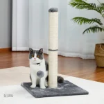 Arbre à chat pas cher, design gris moderne