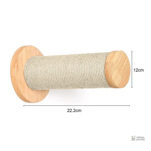 Arbre à chat moderne en bois avec hamac