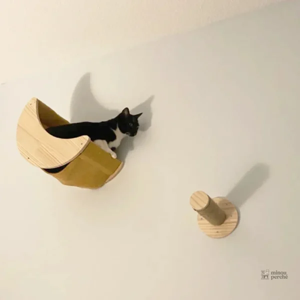 Arbre à chat design avec hamac confortable