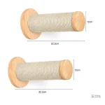 Hamac pour chat en bois naturel design