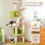 Arbre à chat moderne, idéal pour les petits espaces