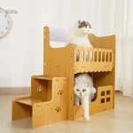 Espace de jeu et repos pour plusieurs chats dans un arbre à chat