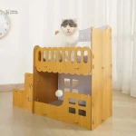 Design moderne de l'arbre à chat Fraterie avec plusieurs niveaux
