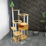 Forêt de jeux pour Maine Coon en bois