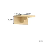 Éléments de jeu mural pour chats - style aventure