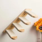 Meuble à grimper pour chats - esthétique en bois