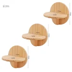 Arbre à chat en bois, confort et design réunis