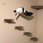 Arbre à chat bois pas cher pour espaces réduits
