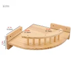 Éléments de jeu mural pour chats, arbre en bois