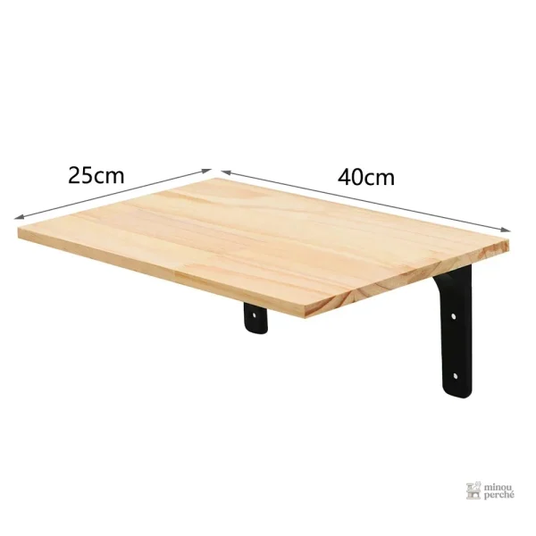 Hamac et échelle en bois pour chat, NidMurale