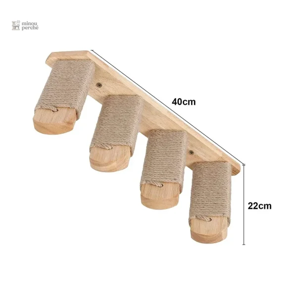 Hamac confortable pour chats sur arbre mural