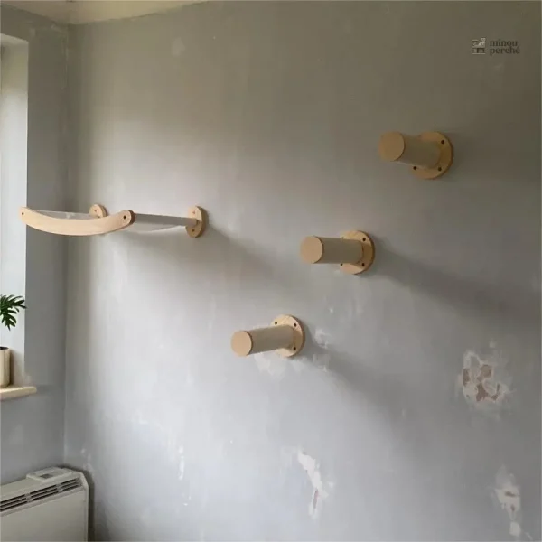 Kit mural pour les chats joueurs